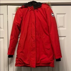 Victoria Down Parka with Genuine Coyote Fur Trim